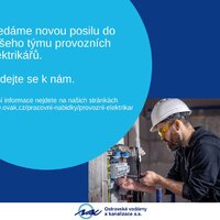 Hledáme kolegu do OVAK týmu elektrikářů