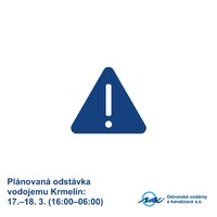 Mimořádné práce na vodovodní síti – možné omezení dodávky vody 17.–18. 3. 2026 Mimořádné práce na vodovodní síti – možné omezení dodávky vody 17.–18. 3. 2026
